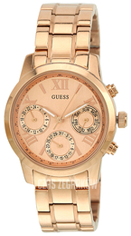 Guess Mini Różowe złoto/Stal w kolorze różowego złota Ø36.5 mm W0448L3
