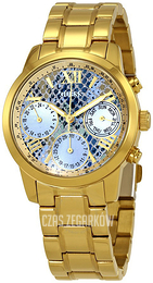 Guess Sunrise Wielokolorowy/Stal w odcieniu złota Ø36.5 mm W0448L6