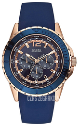 Guess Sporty Niebieski/Guma Ø46 mm W0485G1