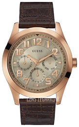 Guess Szary/Skóra Ø46 mm W0597G1
