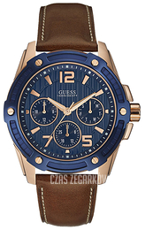 Guess Dress Niebieski/Skóra Ø45 mm W0600G3