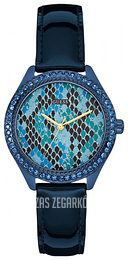 Guess Mini Niebieski/Skóra Ø36 mm W0626L3
