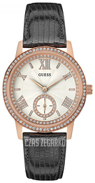Guess Gramercy Kremowy/Skóra Ø39 mm W0642L3