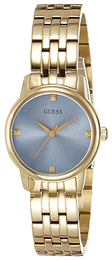 Guess Niebieski/Stal w odcieniu złota Ø28 mm W0687L2