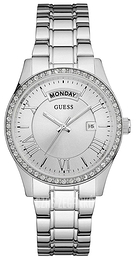 Guess Srebrny/Stal Ø38 mm W0764L1