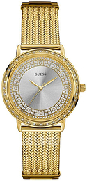 Guess Willow Srebrny/Stal w odcieniu złota Ø36 mm W0836L3