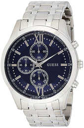 Guess Niebieski/Stal Ø44 mm W0875G1