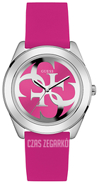 Guess G Twist Różowy/Guma Ø40 mm W0911L2