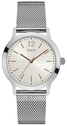 Guess Dress Biały/Stal Ø39 mm W0921G1