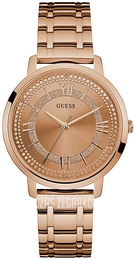 Guess Montauk Różowe złoto/Stal w kolorze różowego złota Ø40 mm W0933L3