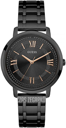 Guess Analog Czarny/Stal Ø40 mm W0933L4