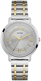 Guess Srebrny/Stal w odcieniu złota Ø40 mm W0933L5