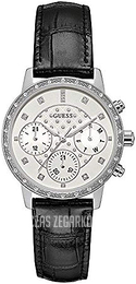 Guess Kremowy/Skóra Ø37 mm W0957L2