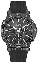 Guess Exec Czarny/Guma Ø45 mm W0966G2
