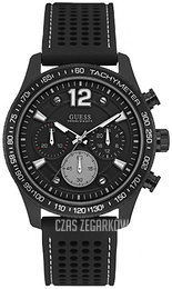 Guess Sporty Czarny/Guma Ø44 mm W0971G1