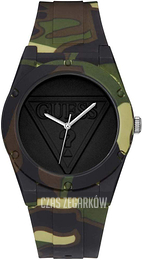 Guess Retro Pop Czarny/Guma Ø42 mm W0979L16