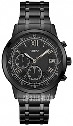 Guess Czarny/Stal Ø44 mm W1001G3