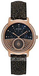 Guess Czarny/Skóra Ø40 mm W1005L2