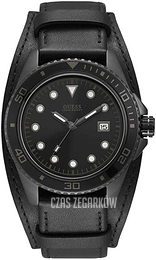 Guess Czarny/Skóra Ø45 mm W1051G4