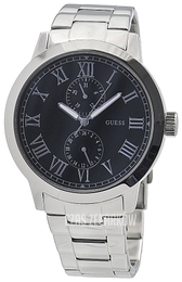 Guess Czarny/Stal Ø43 mm W10565G2