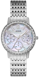 Guess Lattice Biały/Stal Ø39 mm W1086L1