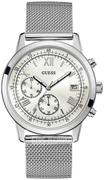 Guess Srebrny/Stal Ø44 mm W1112G1