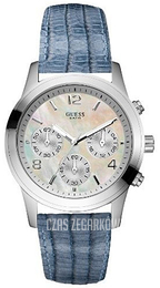 Guess Biały/Skóra Ø38 mm W11148L2
