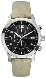 Guess Czarny/Tkanina Ø44 mm W11163G1