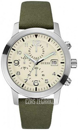 Guess Trend Beżowy/Skóra Ø44 mm W11163G2