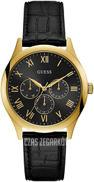 Guess Czarny/Skóra Ø45 mm W1130G3
