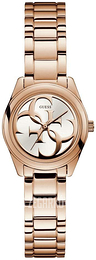 Guess Srebrny/Stal w kolorze różowego złota Ø28 mm W1147L3