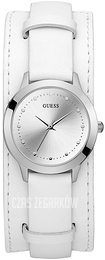 Guess Chelsea Srebrny/Skóra Ø31 mm W1151L1