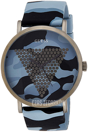 Guess Imprint Wielokolorowy/Guma Ø44 mm W1161G3