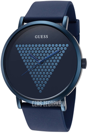 Guess Imprint Niebieski/Guma Ø44 mm W1161G4