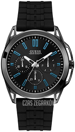Guess Czarny/Guma Ø44 mm W1177G1