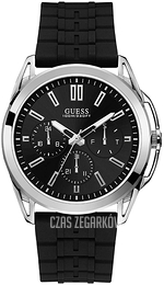 Guess Czarny/Guma Ø44 mm W1177G3