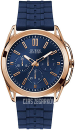 Guess Analog Niebieski/Guma Ø40 mm W1177G4