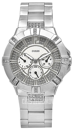 Guess Sporty Srebrny/Stal Ø40 mm W12080L1