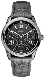 Guess Czarny/Skóra Ø42 mm W12089G2