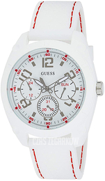 Guess Biały/Guma Ø42 mm W1256G2