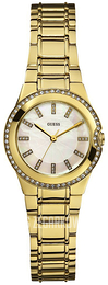 Guess Biały/Stal w odcieniu złota Ø29 mm W12654L1