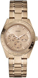 Guess Mini Różowe złoto/Stal w kolorze różowego złota Ø36 mm W13101L1