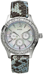 Guess Trend Biały/Skóra Ø42.2 mm W14033L2