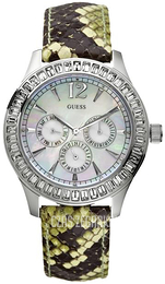 Guess Trend Biały/Skóra Ø42.2 mm W14033L3