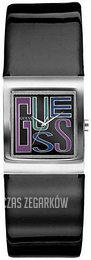Guess Dress Czarny/Skóra W65005L1