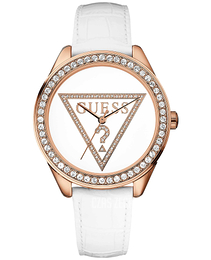 Guess Biały/Skóra Ø37 mm W75030L1