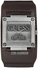 Guess Srebrny/Skóra W90025G1