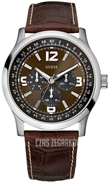 Guess Trend Brązowy/Skóra Ø44 mm W95063G2