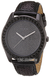 Guess Czarny/Skóra Ø35 mm W95107L2