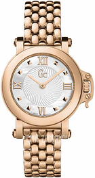 Guess Biały/Stal w kolorze różowego złota Ø30 mm X52003L1S
